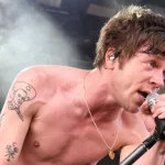 Matt Shultz of Cage The Elephant performs on day one of the 2017 Forecastle Festival on July 14^ 2017 in Louisville^ Kentucky.