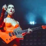 St. Vincent (Anne Erin Clark) performs onstage at Zilker Park during Austin City Limits 2018 Weekend One. AUSTIN^ TX / USA - OCTOBER 6th^ 2018