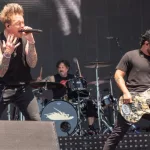 Papa Roach perform at the Sick New World music festival. LAS VEGAS^ NEVADA - May 13^ 2023