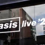 Oasis band live 25 merchandise shop opens in Manchester ahead of the bands reunion gigs Manchester^ UK - 26 June 2025