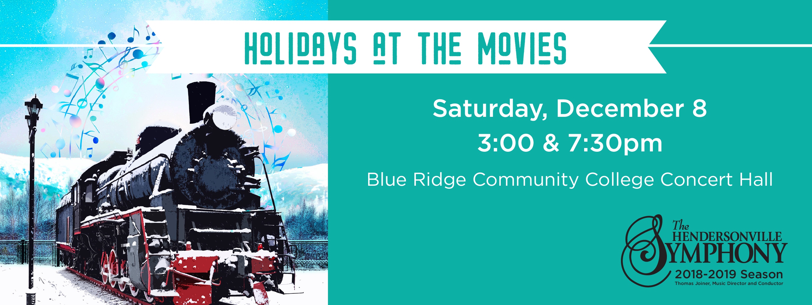 Hendersonville Symphony presents “Holidays at the Movies” WTZQ AM