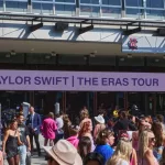 Melbourne^ Victoria^ Australia. 02-16-2024. 96^000 Attendance at Taylor Swift's ERAS Tour.