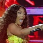 Megan Thee Stallion performs at Bonnaroo music festival. Manchester^ Tennessee USA - 06-16-2024