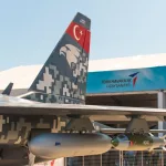 Istanbul^ Turkey / September 2019 HURJET is a military training aircraft that will be designed and produced by Turkish Aerospace industry as jet engine traning and close air support aircraft.