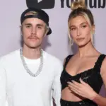 Justin Bieber and Hailey Bieber arrives for the Premiere Of YouTube Originals' "Justin Bieber: Seasons" on January 27^ 2020 in Westwood^ CA