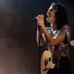 Conan Gray performs on stage at Sant Jordi Club on May 20^ 2022 in Barcelona^ Spain.