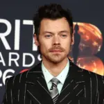 Harry Styles attends The BRIT Awards 2026 at Co-op Live on February 28^ 2026 in Manchester^ England.