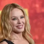 Kylie Minogue arrives for ‘Bob Marley: One Love’ Hollywood Premiere on February 06^ 2024 in Westwood^ CA