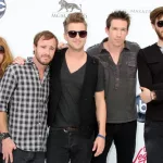 One Republic arriving at the 2011 Billboard Music Awards at MGM Grand Garden Arena on May 22^ 2010 in Las Vegas^ NV.