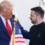 President Donald Trump welcomes Ukrainian President Volodymyr Zelenskyy to the White House. WASHINGTON – Feb. 28^ 2025