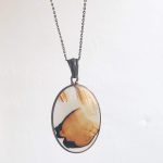 Lot# 29: Montana Agate necklace