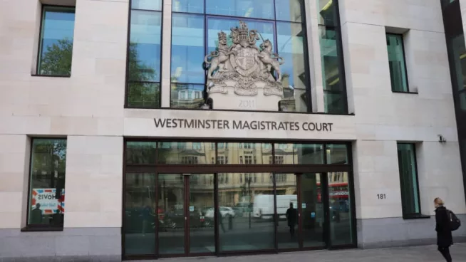 London^ England^ May 7th 2019: Westminster Magistrates Court in London