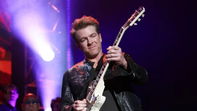 Joe Don Rooney performs at America Salutes You and Wall Street Rocks Presents Guitar Legends For Heroes at Terminal 5 on November 29^ 2017 in New York City.