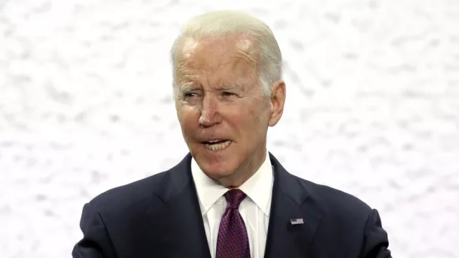 President Joe Biden at the end of the Group of 20 (G-20) summit in Rome^ Italy. October 31^ 2021