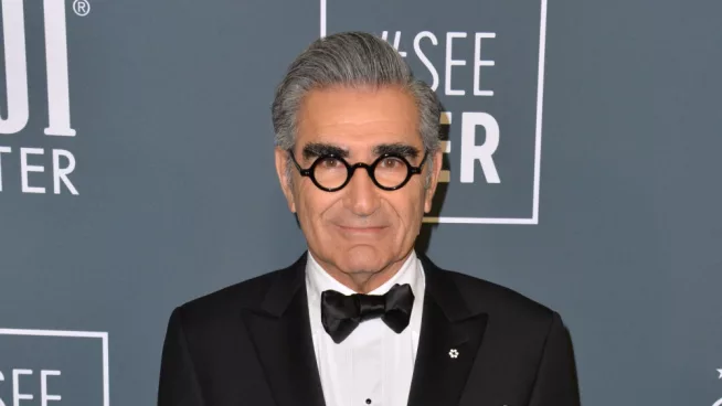 Eugene Levy at the 25th Annual Critics' Choice Awards at the Barker Hangar^ Santa Monica; January 12^ 2020