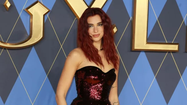 Dua Lipa attends the World Premiere of "Argylle" at the Odeon Luxe Leicester Square in London^ England. January 24^ 2024