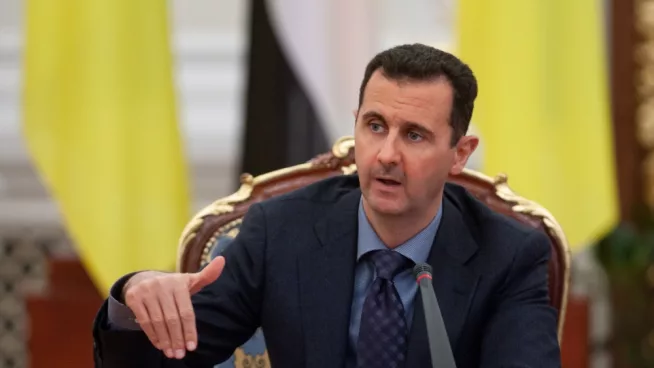 Syrian President Bashar Assad^ during his visit to Kyiv^ Ukraine^ Friday^ Dec. 3^ 2010