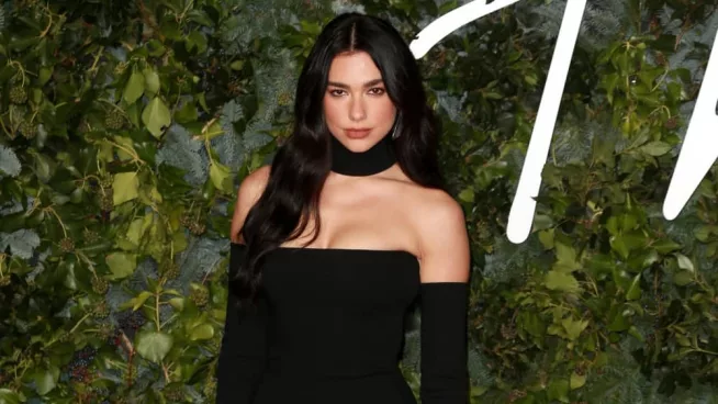 Dua Lipa arrives at The Fashion Awards 2021 at Royal Albert Hall in London^ England. London^ United Kingdom - November 29^ 2021