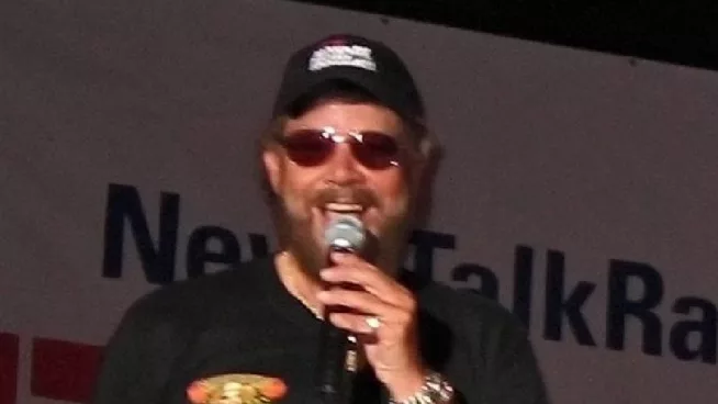 Hank Williams Jr. at the Freedom Rally at Great Adventure in New Jersey on July 21st.