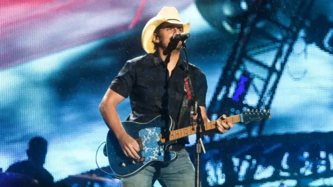 Brad Paisley performs onstage at the 2015 FarmBorough Festival - Day 2 at Randall's Island on June 27^ 2015 in New York City.