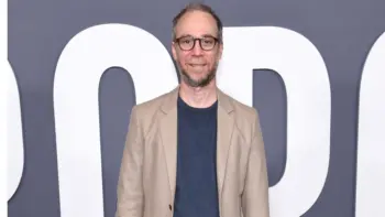 Kevin Sussman arrives for Hulu’s premiere of ‘The Dropout’l on February 24^ 2022 in West Hollywood^ CA