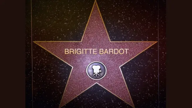 Brigitte Bardot's proposed star on the Hollywood Walk of Fame Los Angeles - October 18^ 2025