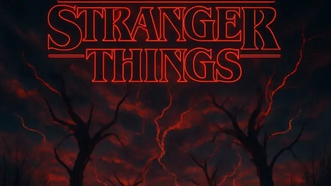 'Stranger Things' background This content was generated by an Artificial Intelligence (AI) system.