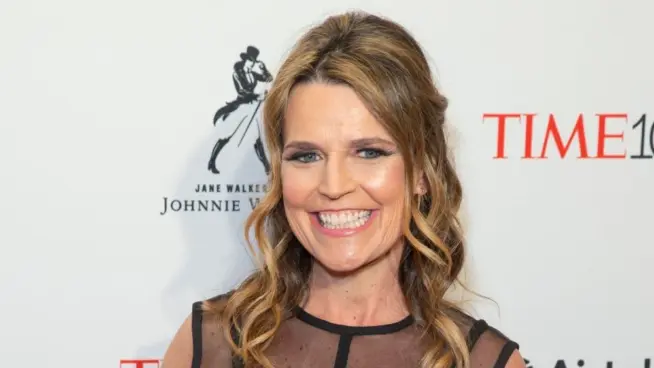 Savannah Guthrie attends 2018 Time 100 Gala at Jazz at Lincoln Center New York^ NY - April 24^ 2018