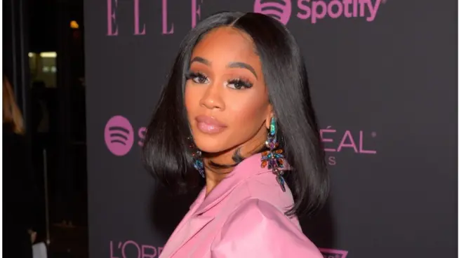 Saweetie attends ELLE^ Women in Music presented by Spotify and hosted by Nina Garcia^ Jameela Jamil & E! Entertainment on September 05^ 2019 in New York City.