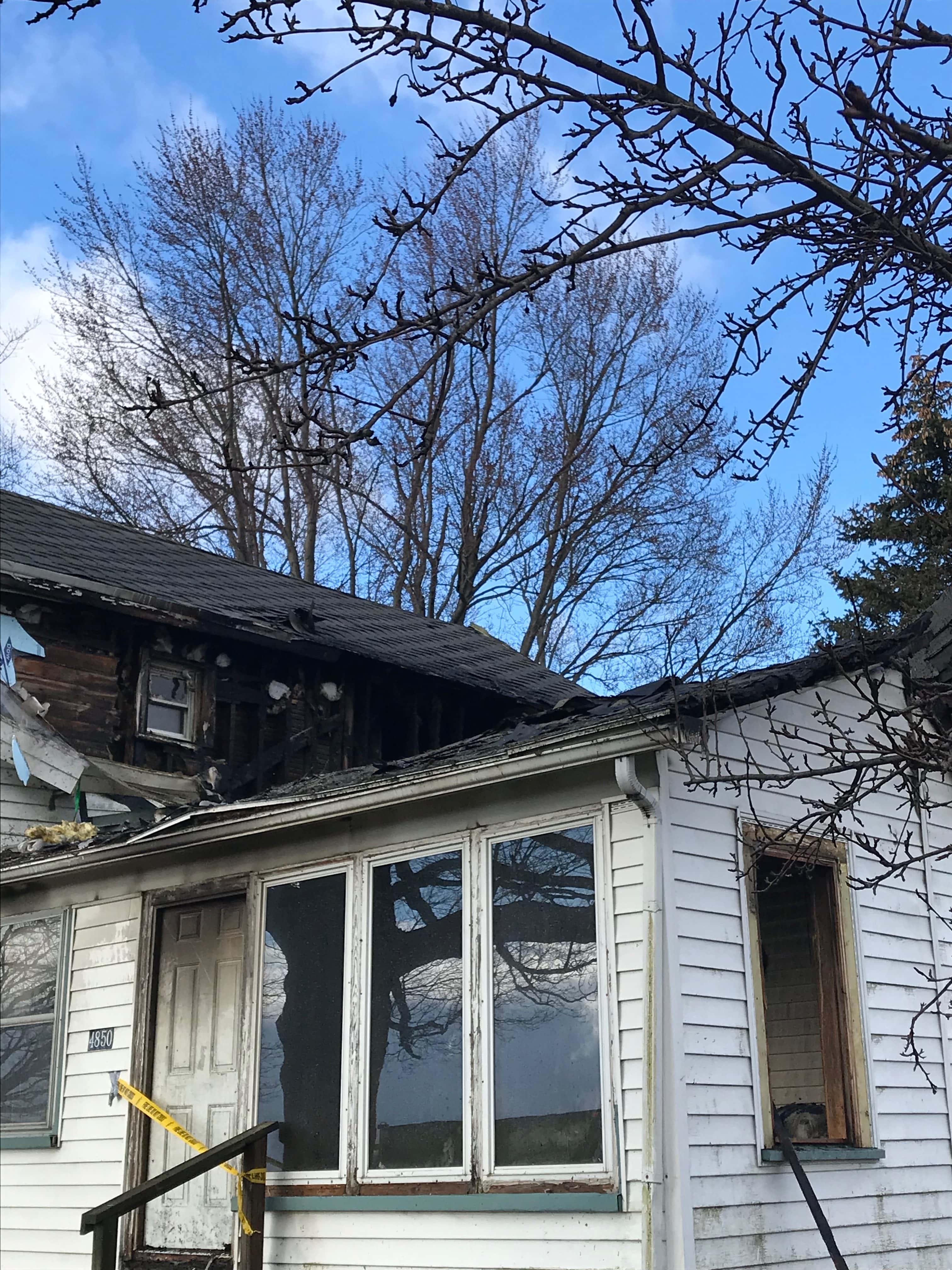 House Fire Near the Village of Blissfield in Palmyra Township WLENFM
