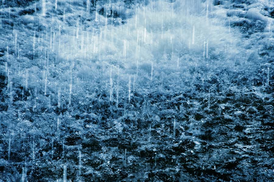 raining