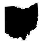 ohio-state-dark-silhouette-map-isolated-on-white-background