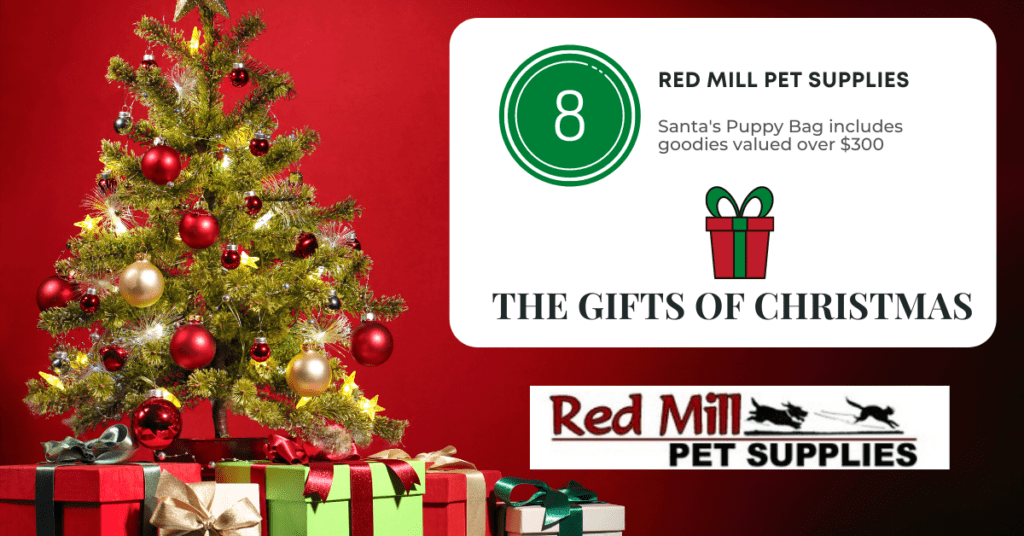 Gifts of Christmas Week 8 (Red Mill Pet Supplies) WLENFM Radio 103.9