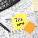 tax-time-concept-us-tax-form-tax-income-tax-refund-concept