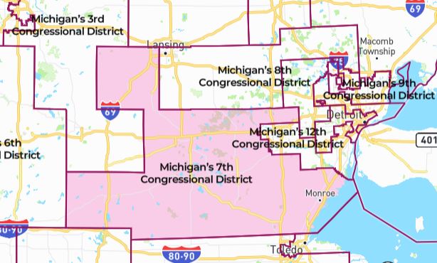 New Congressional Map Approved by Redistricting Commission Makes