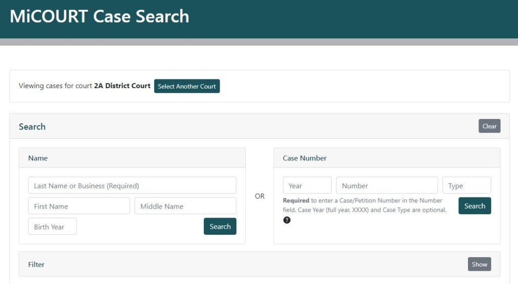 Lenawee County Updates District Court Online Records Service WLEN FM
