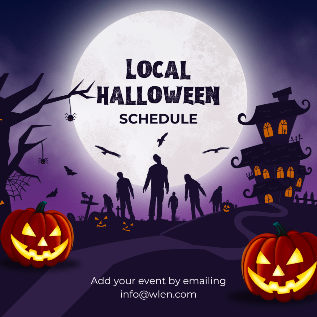 Local Halloween Events 2023 WLENFM Radio 103.9