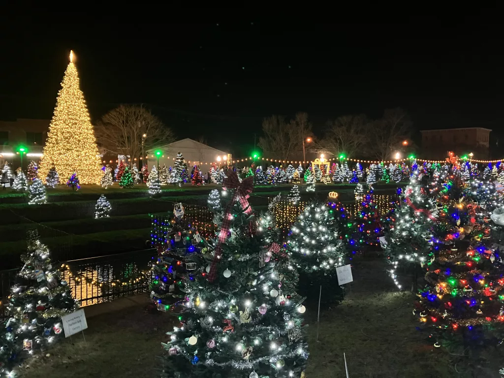 Thousands Gather for Adrian Holiday Light Christmas