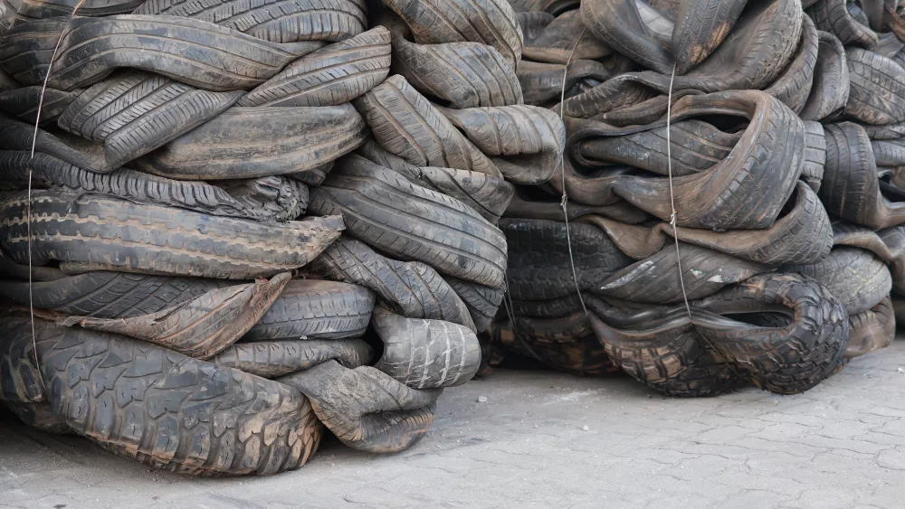 stacked-scrap-tire-for-recycling-or-repurposing