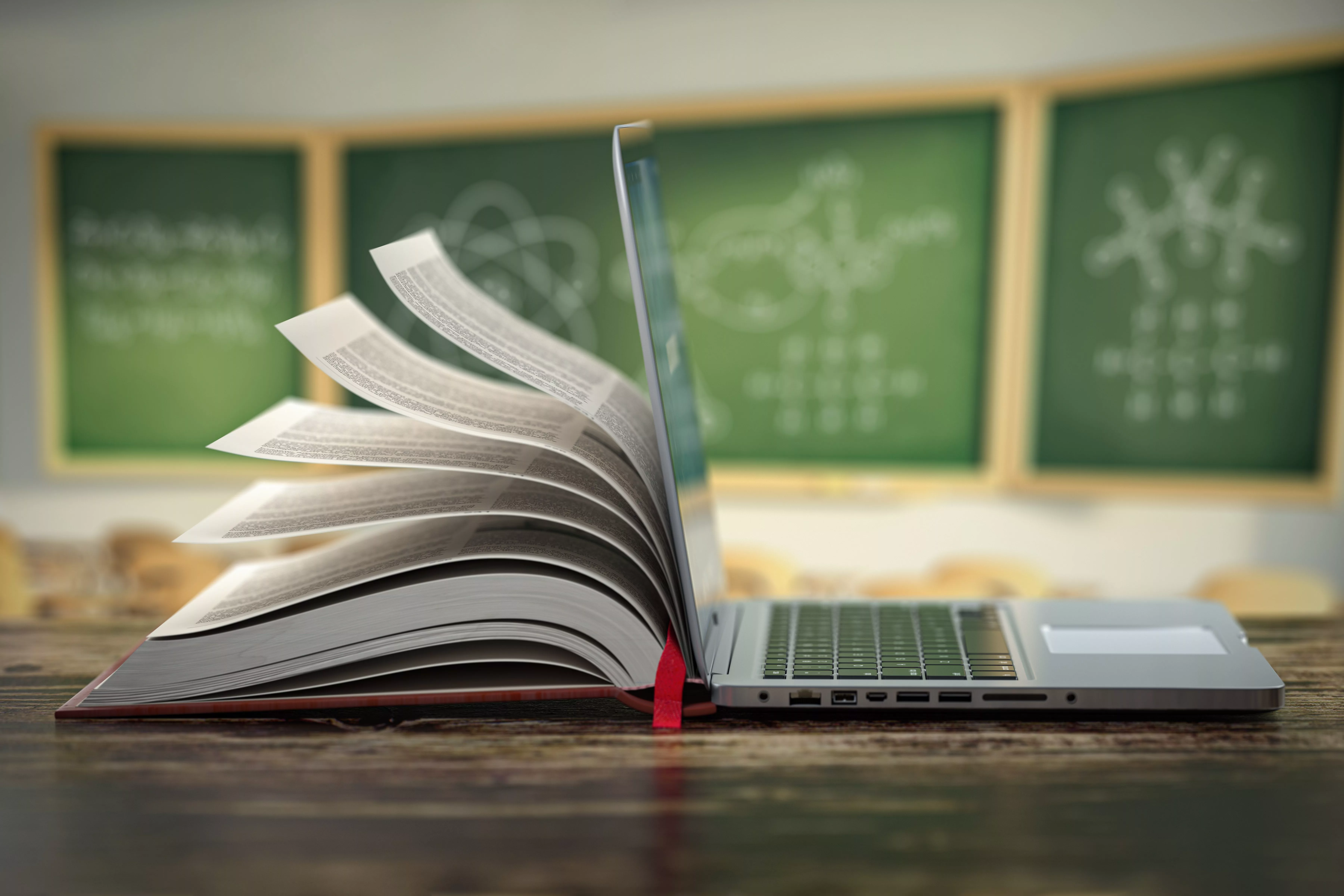 e-learning-online-education-or-internet-encyclopedia-concept-o