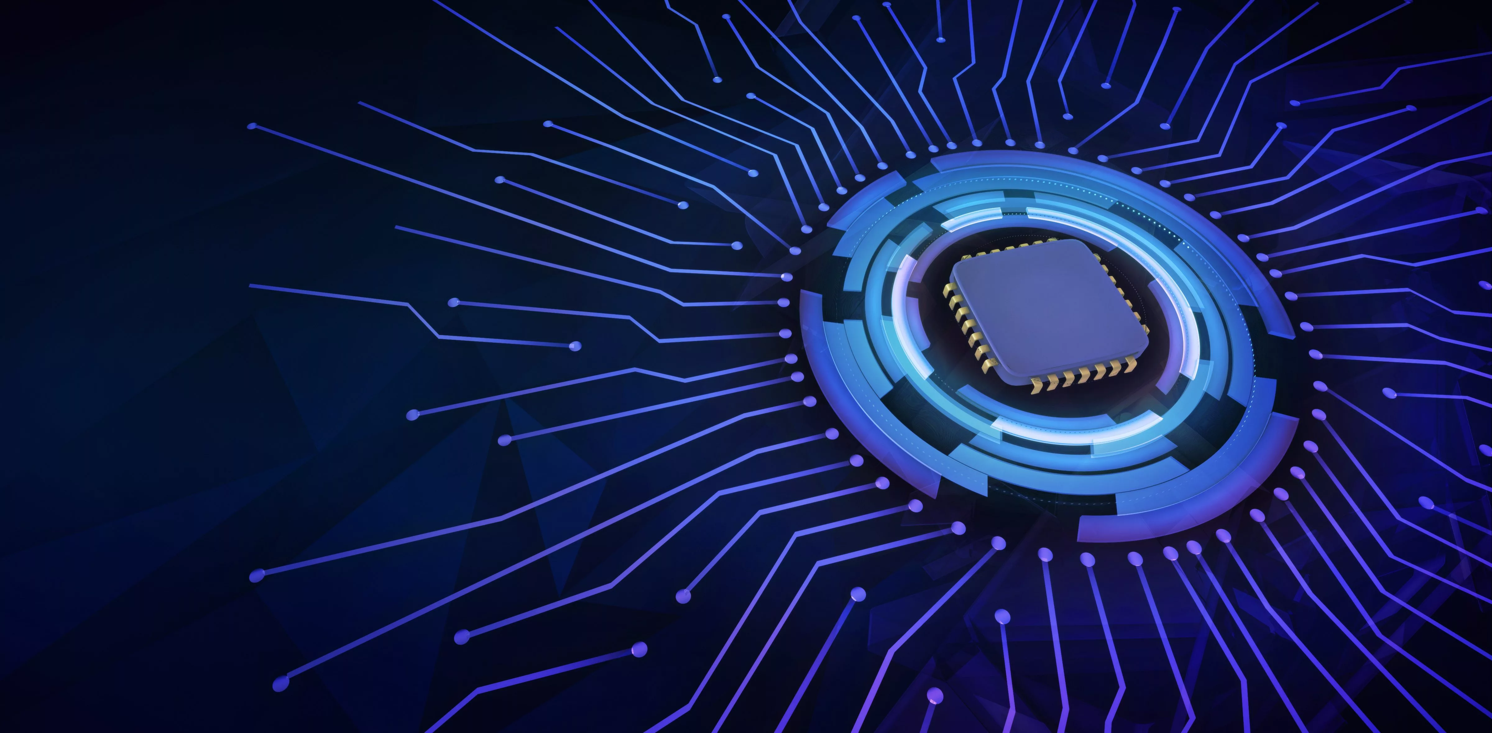 new-upgraded-chip-concept-with-neon-graphic-elemenets-and-a-3d-graphics-cpu-a-technology-illustration-background-with-blue-circuit-lines-and-copy-space-for-text