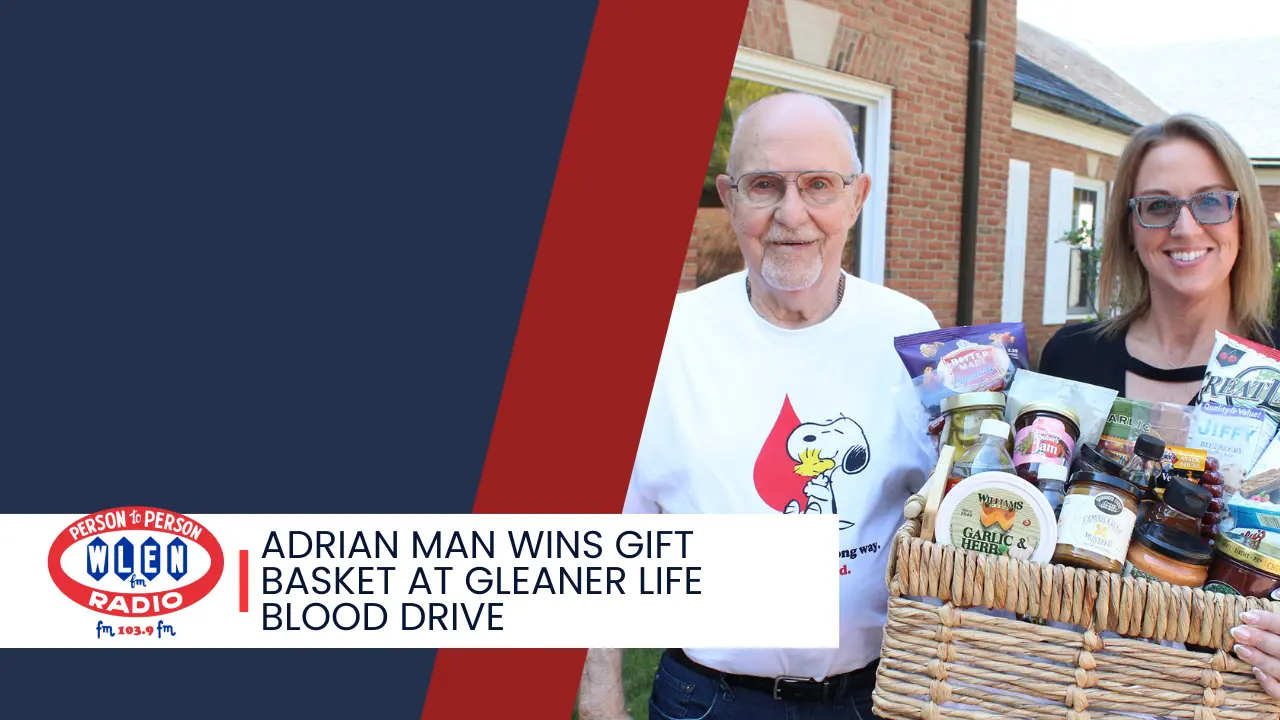 adrian-man-wins-gift-basket-at-gleaner-life-blood-drive