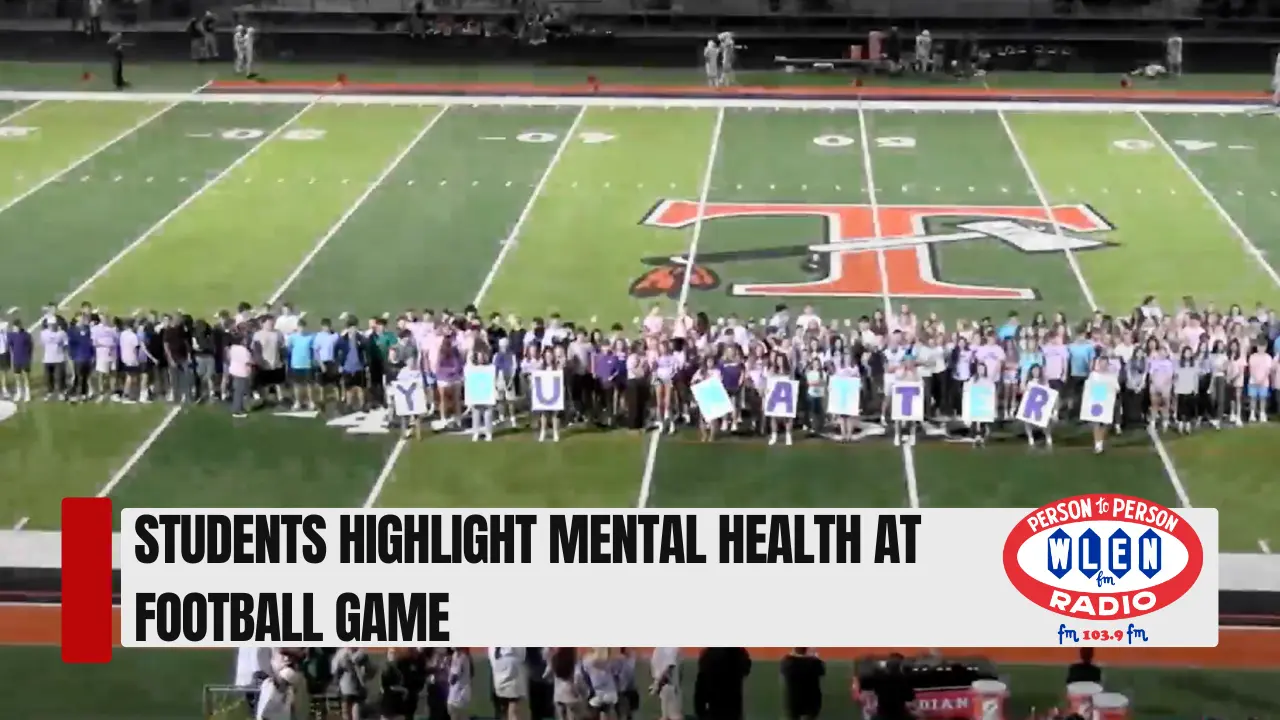 students-highlight-mental-health-at-football-game