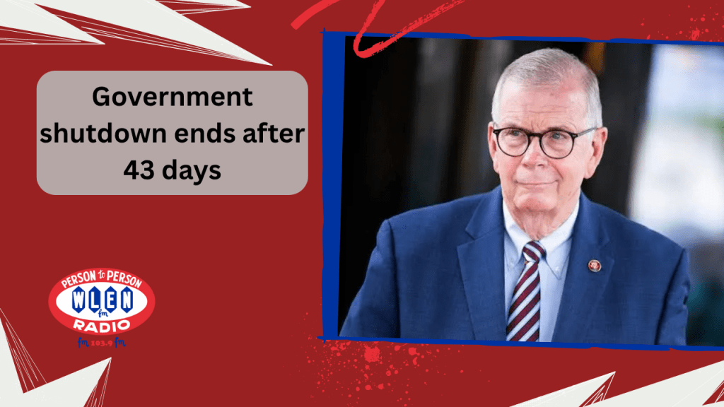 Government shutdown ends after 43 days