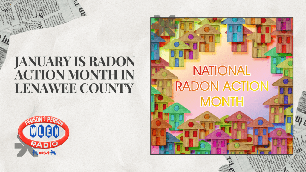 January is Radon Action Month in Lenawee County