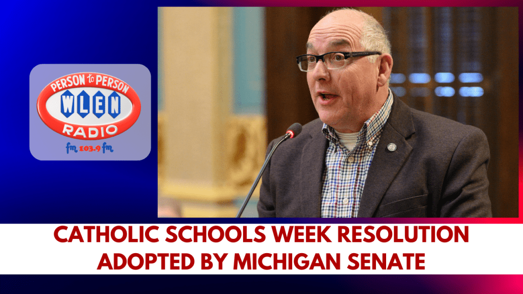 Catholic Schools Week resolution adopted by Michigan Senate