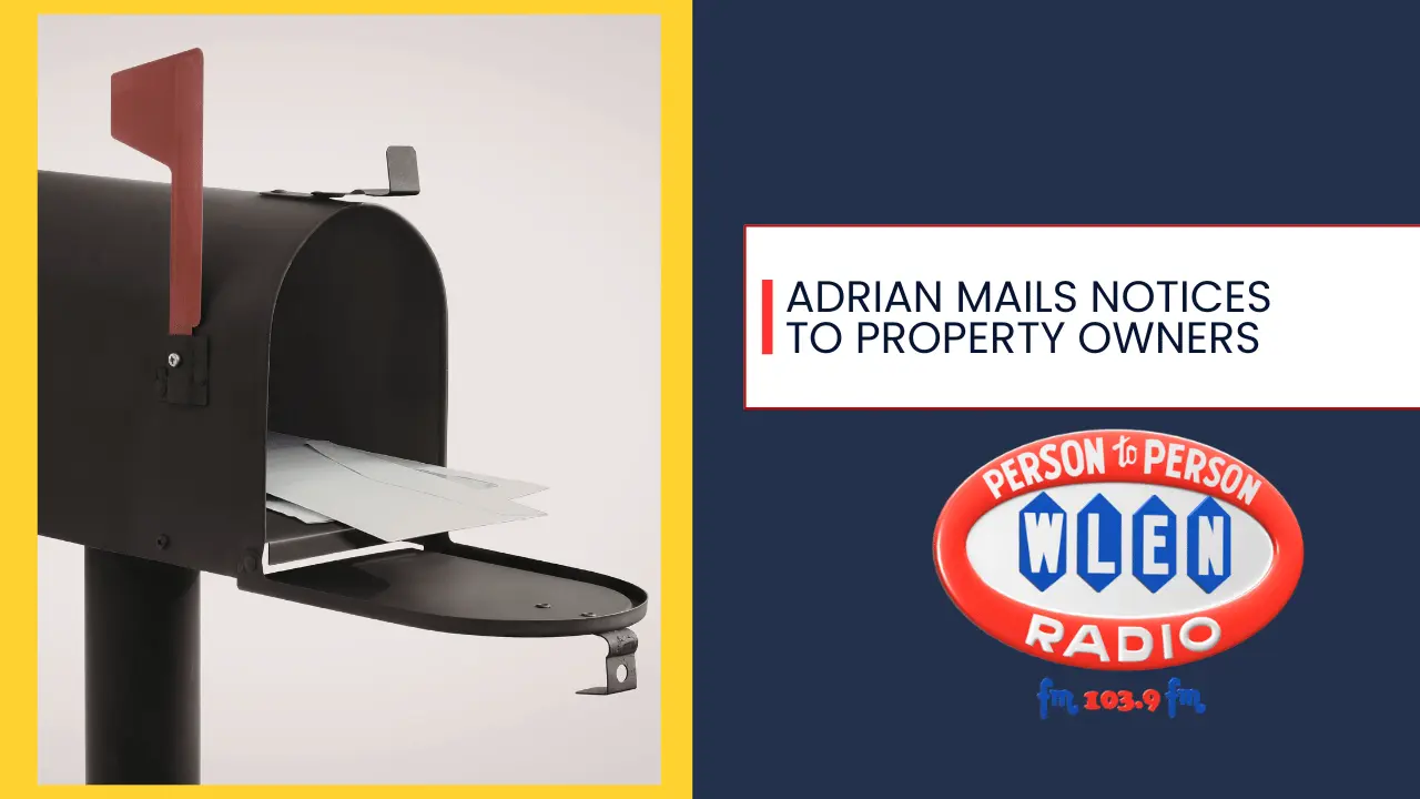 adrian-mails-notices-to-property-owners