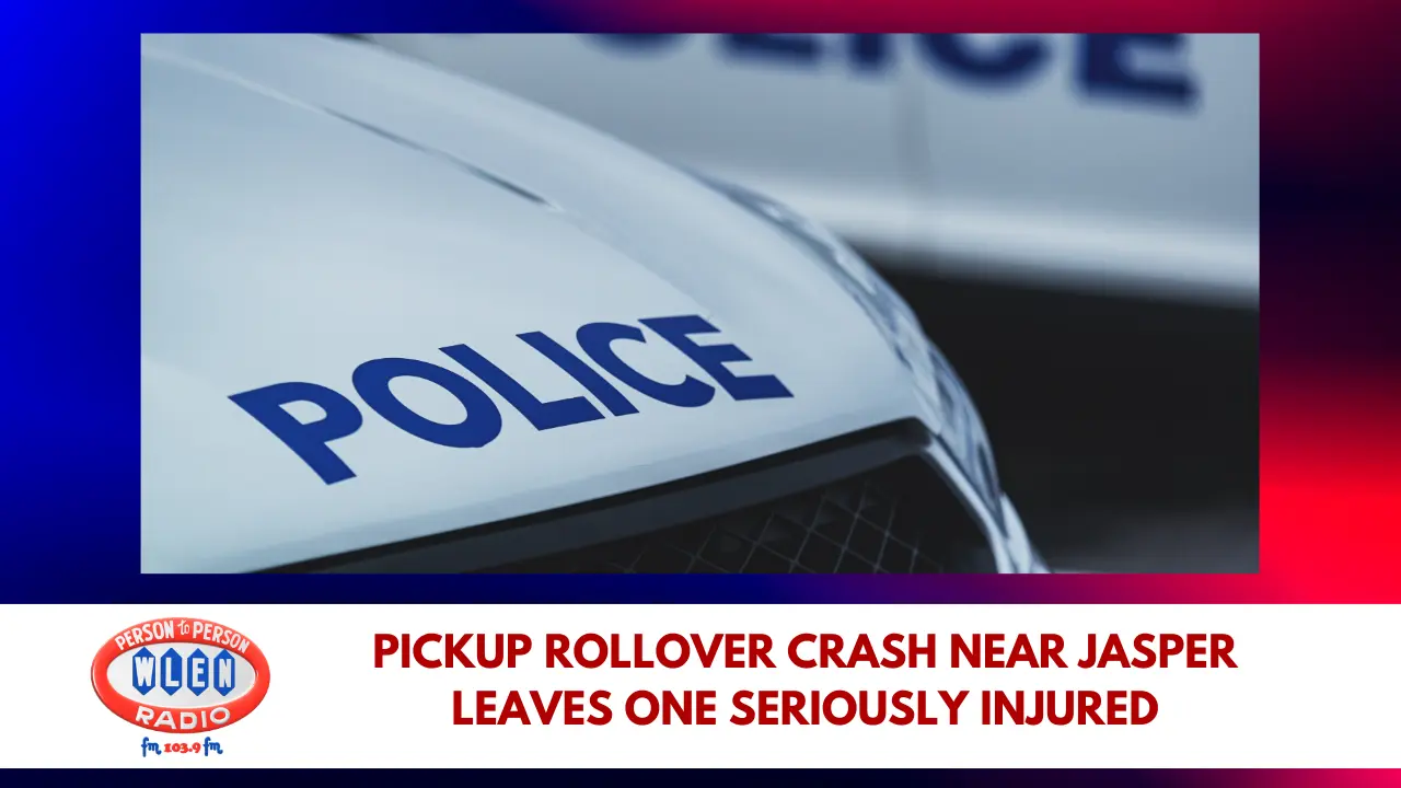 pickup-rollover-crash-near-jasper-leaves-one-seriously-injured