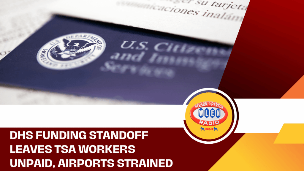 DHS Funding Standoff Leaves TSA Workers Unpaid, Airports Strained