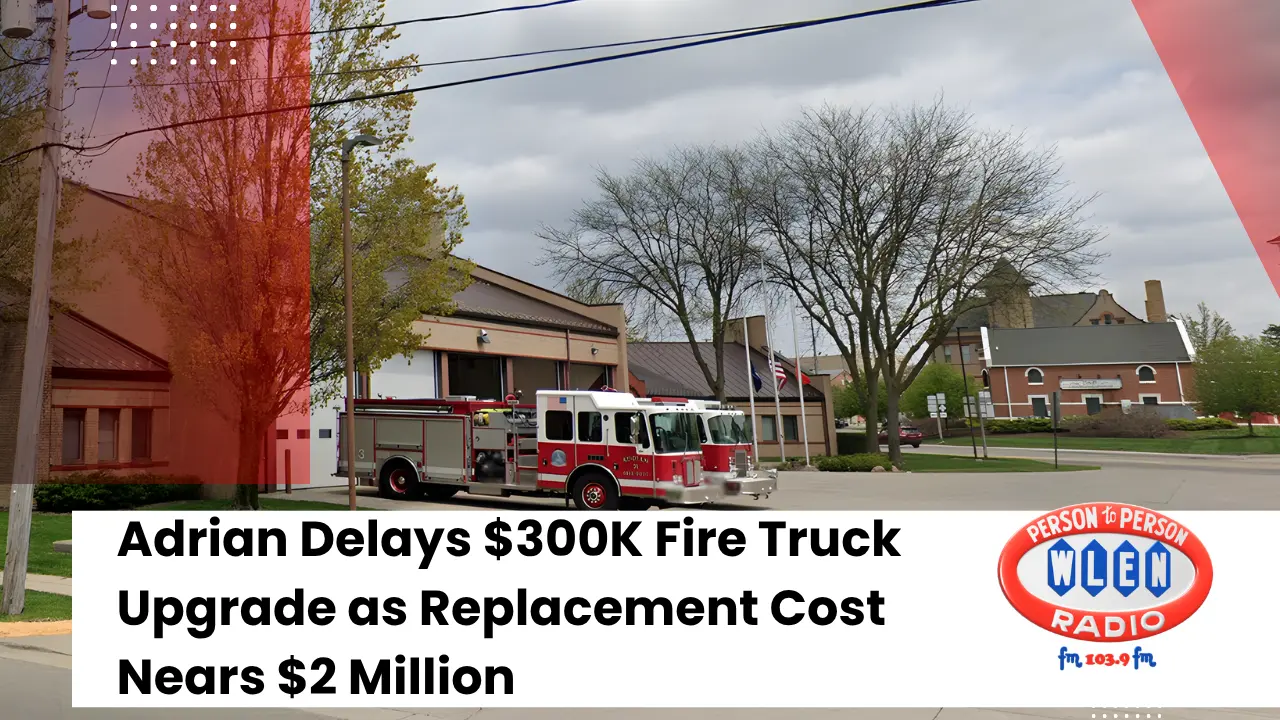 adrian-delays-300k-fire-truck-upgrade-as-replacement-cost-nears-2-million